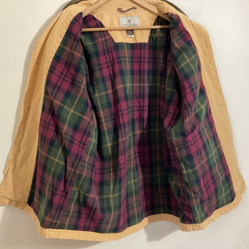 Lanesboro Outdoor Tan Canvas Barn Chore Jacket XL - Picture 3 of 16